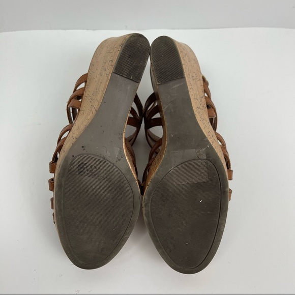 Madden Girl Cork Wedge Heels Size 8.5 - Picture 6 of 6